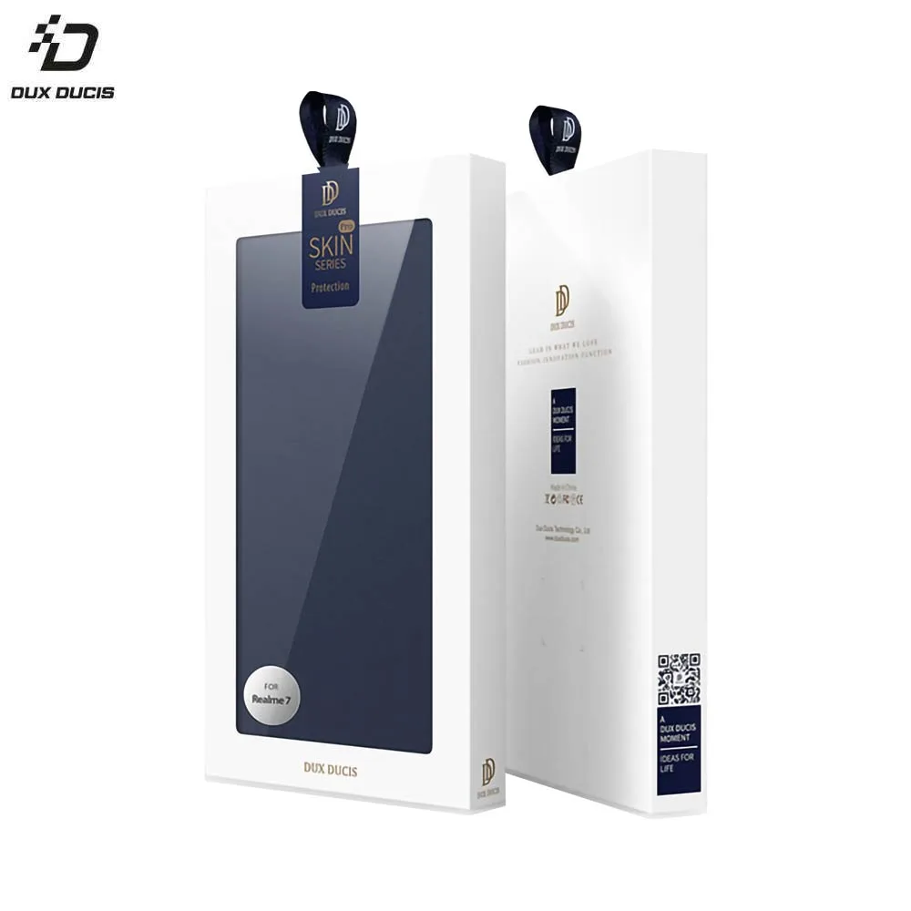 Housse de Protection Skin Pro Dux Ducis pour Realme 7 Noir — vue 2