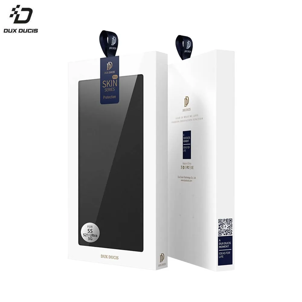 Housse de Protection Skin Pro Dux Ducis pour Samsung Galaxy S21 Ultra 5G G998 Noir — vue 2