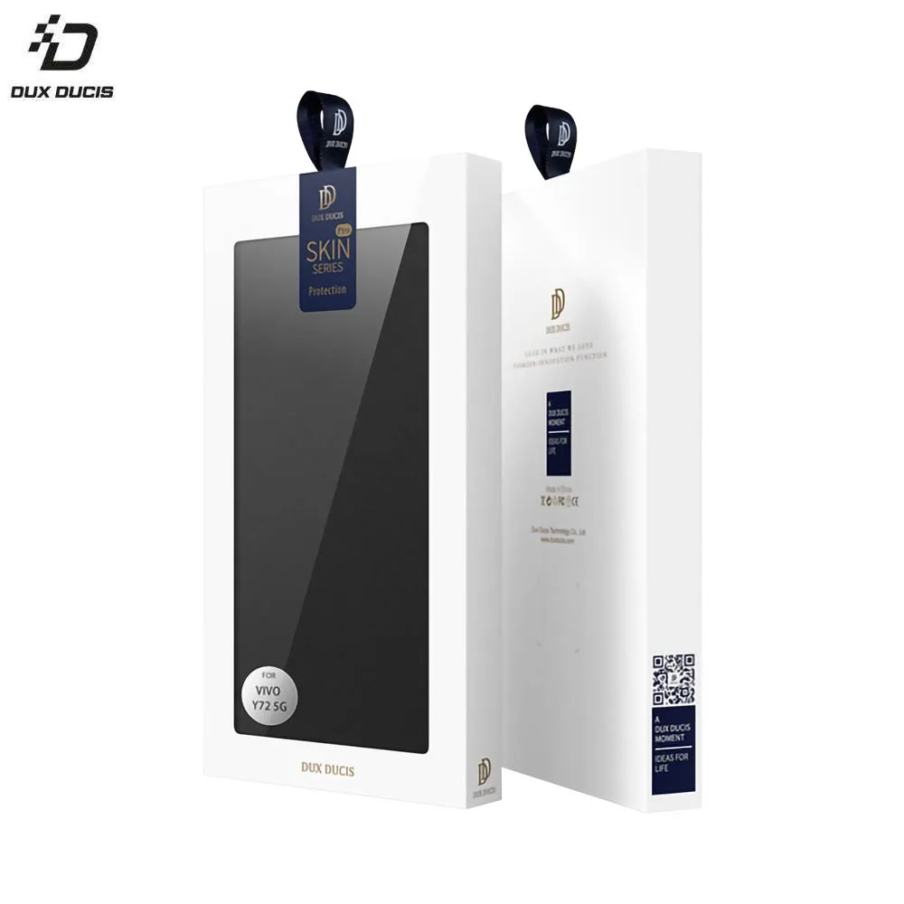 Housse de Protection Skin Pro Dux Ducis pour Vivo Y72 5G Bleu — vue 2