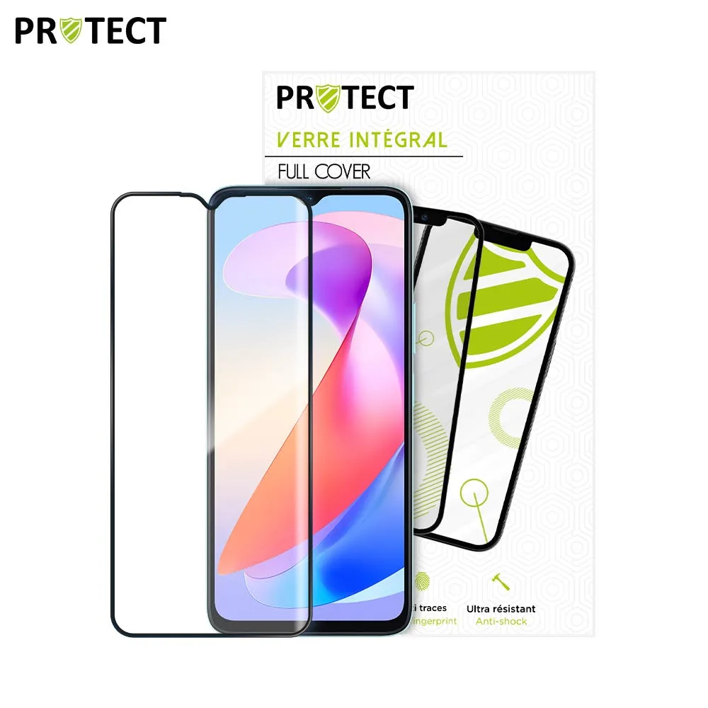Verre Trempé Intégral PROTECT pour Honor X6a Noir — vue 2
