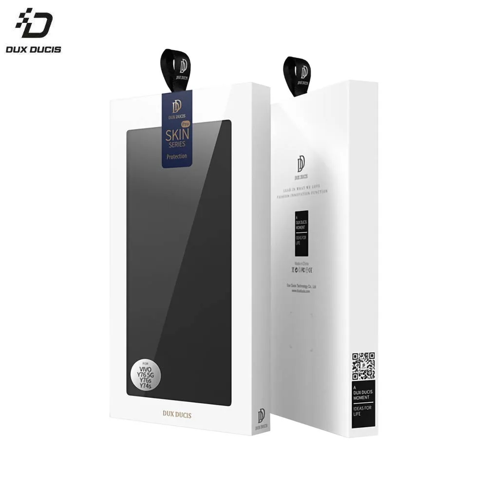 Housse de Protection Skin Pro Dux Ducis pour Vivo Y76 5G Noir — vue 2