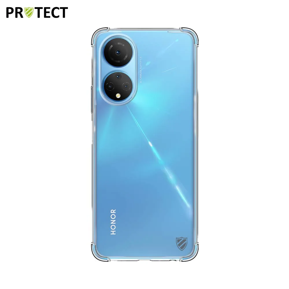 Coque Silicone Renforcée PROTECT pour Honor X7 Transparent — vue 2