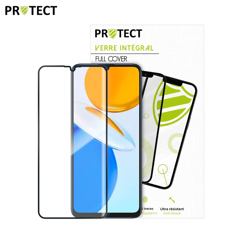 Verre Trempé Intégral PROTECT pour Honor X7 Noir — vue 2