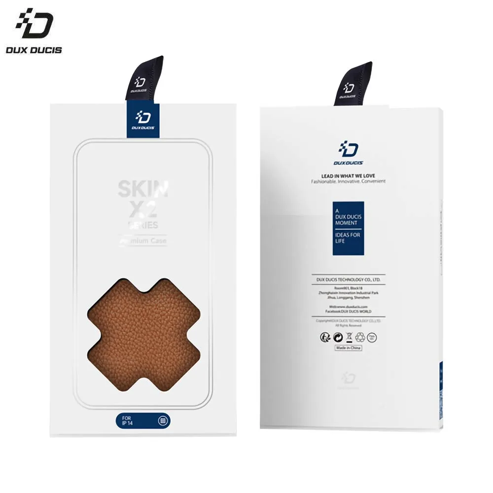 Housse de Protection Skin X2 Dux Ducis pour Apple iPhone 14 Noir — vue 2