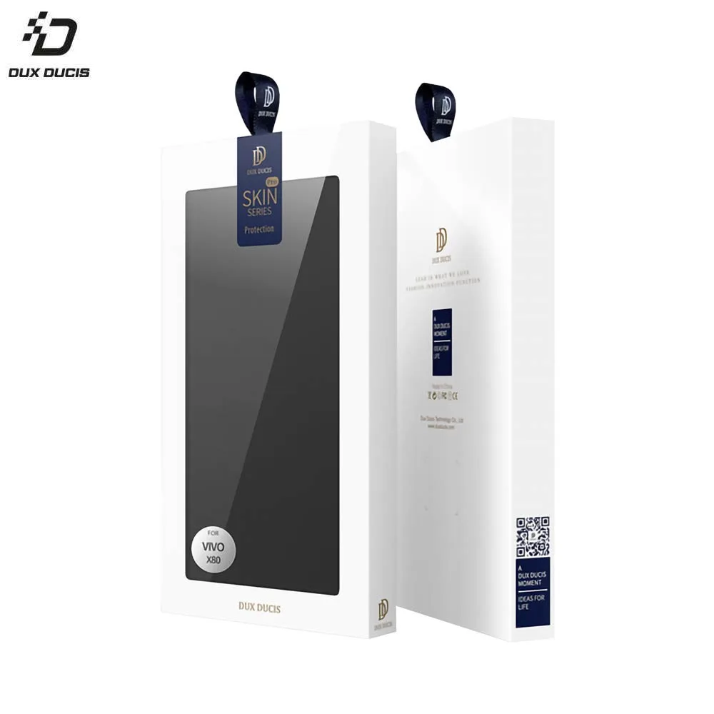 Housse de Protection Skin Pro Dux Ducis pour Vivo X80 Lite Noir — vue 2