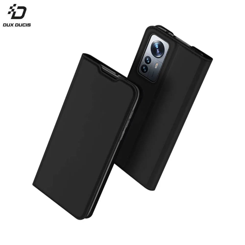 Housse de Protection Skin Pro Dux Ducis pour Xiaomi 12 Pro Noir