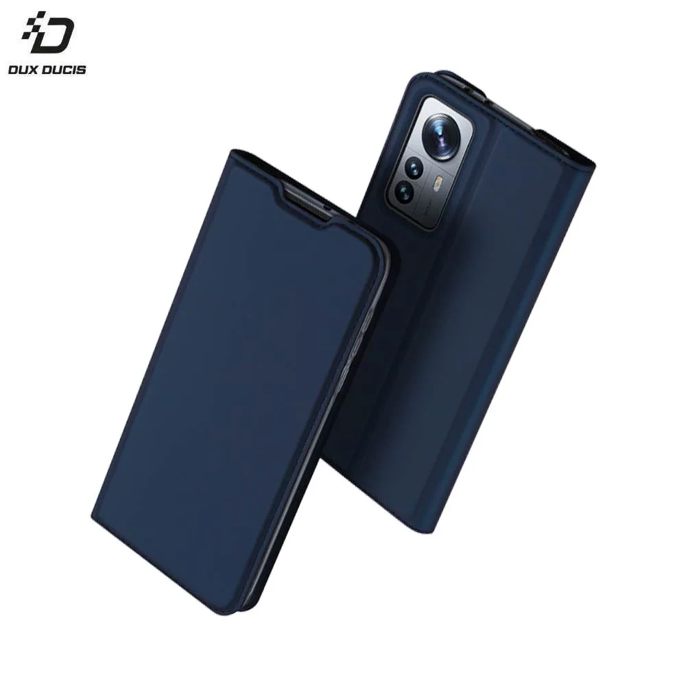 Housse de Protection Skin Pro Dux Ducis pour Xiaomi 12 Pro Bleu