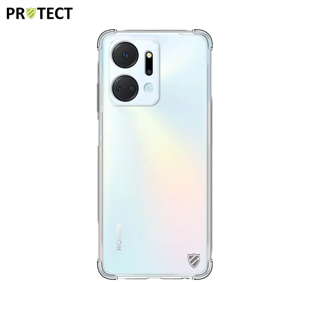 Coque Silicone Renforcée PROTECT pour Honor X7a Transparent — vue 2