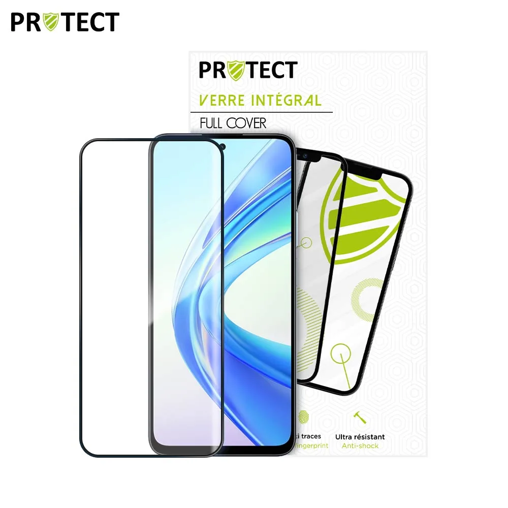 Verre Trempé Intégral PROTECT pour Honor X7b Noir — vue 2