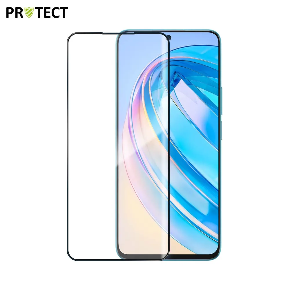 Verre Trempé Intégral PROTECT pour Honor X8a Noir