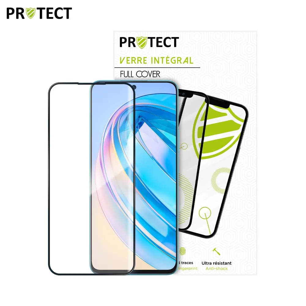 Verre Trempé Intégral PROTECT pour Honor X8a Noir — vue 2