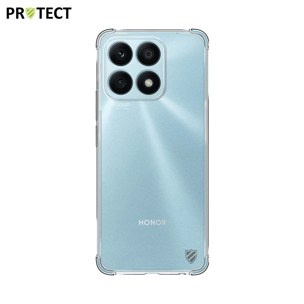 Coque Silicone Renforcée PROTECT pour Honor X8a Transparent — vue 2