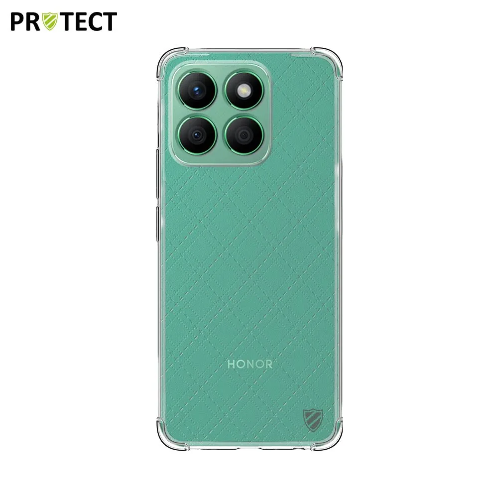 Coque Silicone Renforcée PROTECT pour Honor X8b Transparent — vue 2
