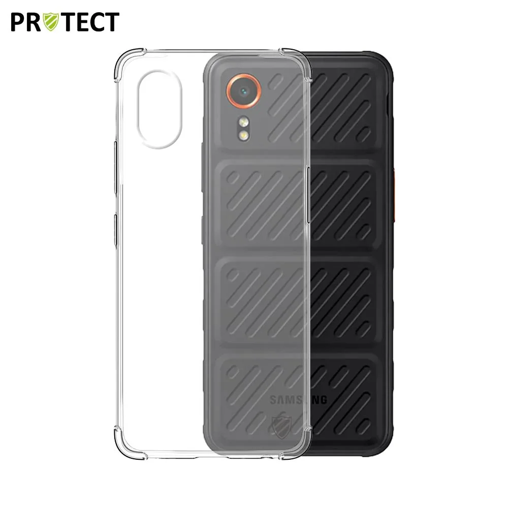 Coque Silicone Renforcée PROTECT pour Samsung Galaxy Xcover 7 G556 Transparent
