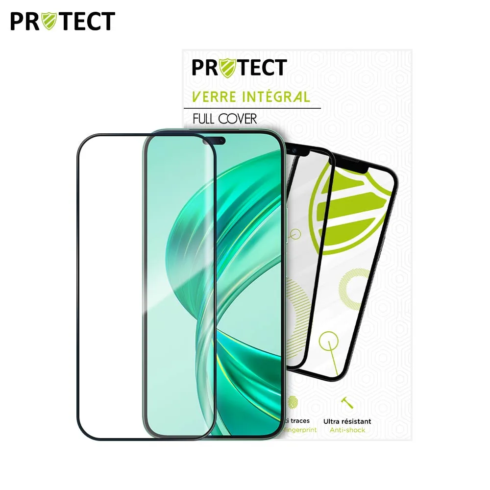 Verre Trempé Intégral PROTECT pour Honor X8b Noir — vue 2