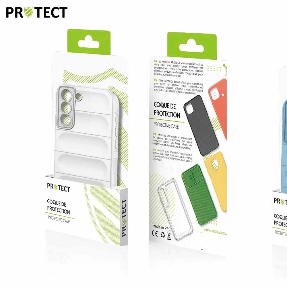 Coque de Protection IX008 PROTECT pour Samsung Galaxy S22 Plus S906 Blanc — vue 2