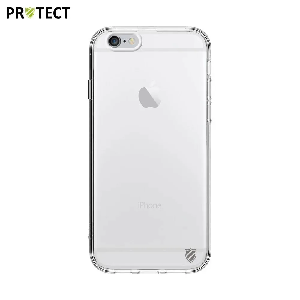 Coque Silicone PROTECT pour Apple iPhone 6/iPhone 6S Transparent — vue 2
