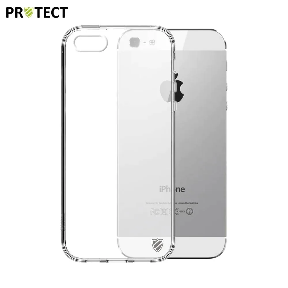 Coque PROTECT Apple iPhone 5, 5S & SE (1er Gen) Transparent