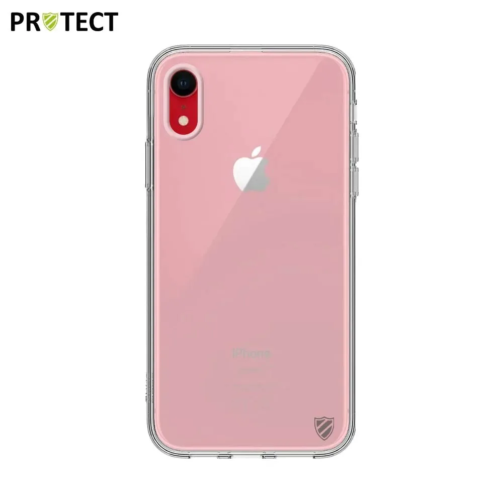Coque Silicone PROTECT pour Apple iPhone XR Transparent