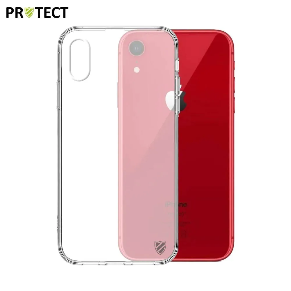 Coque Silicone PROTECT pour Apple iPhone XR Transparent — vue 2