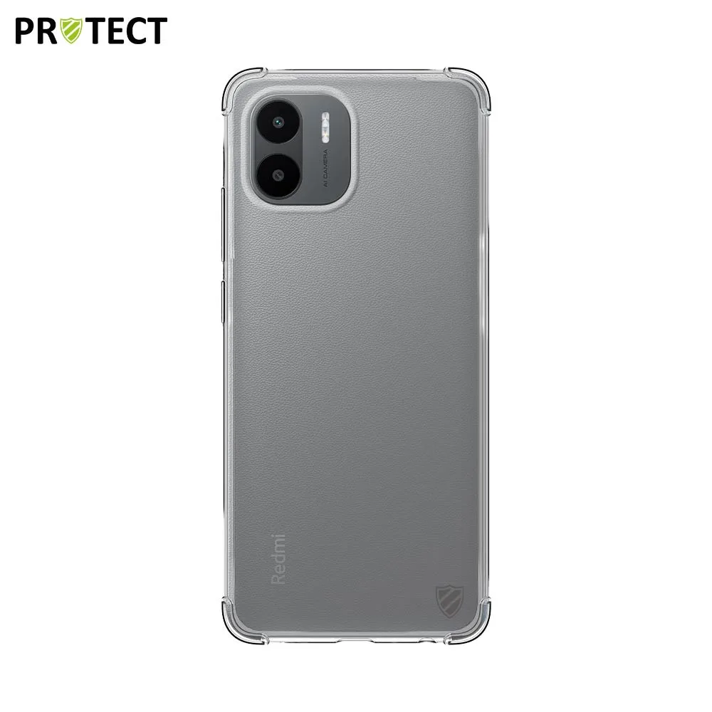 Coque Silicone Renforcée PROTECT pour Xiaomi Redmi A2 Transparent
