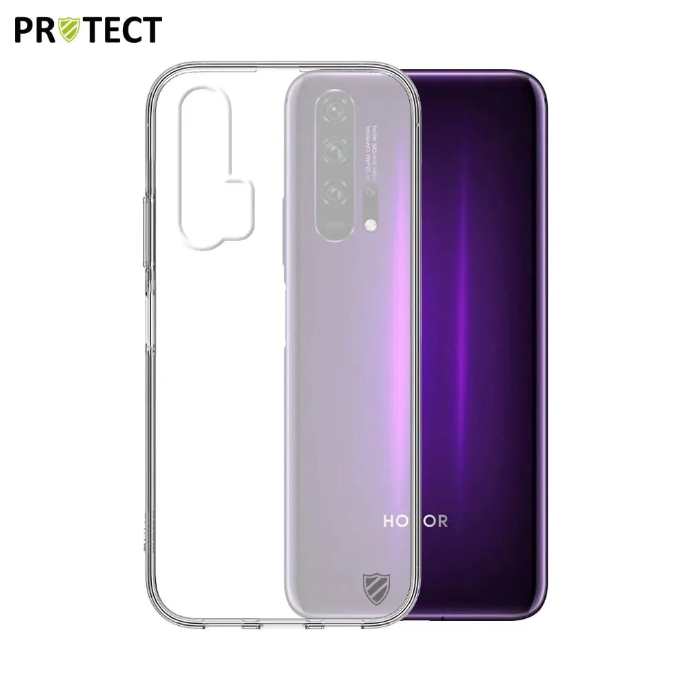 Coque Silicone PROTECT pour Honor 20 Pro Transparent