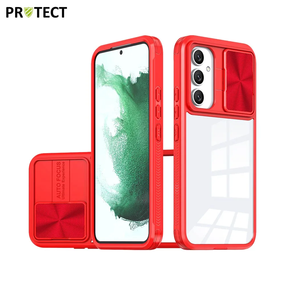 Coque de Protection IE027 PROTECT pour Samsung Galaxy A55 5G A556 Rouge