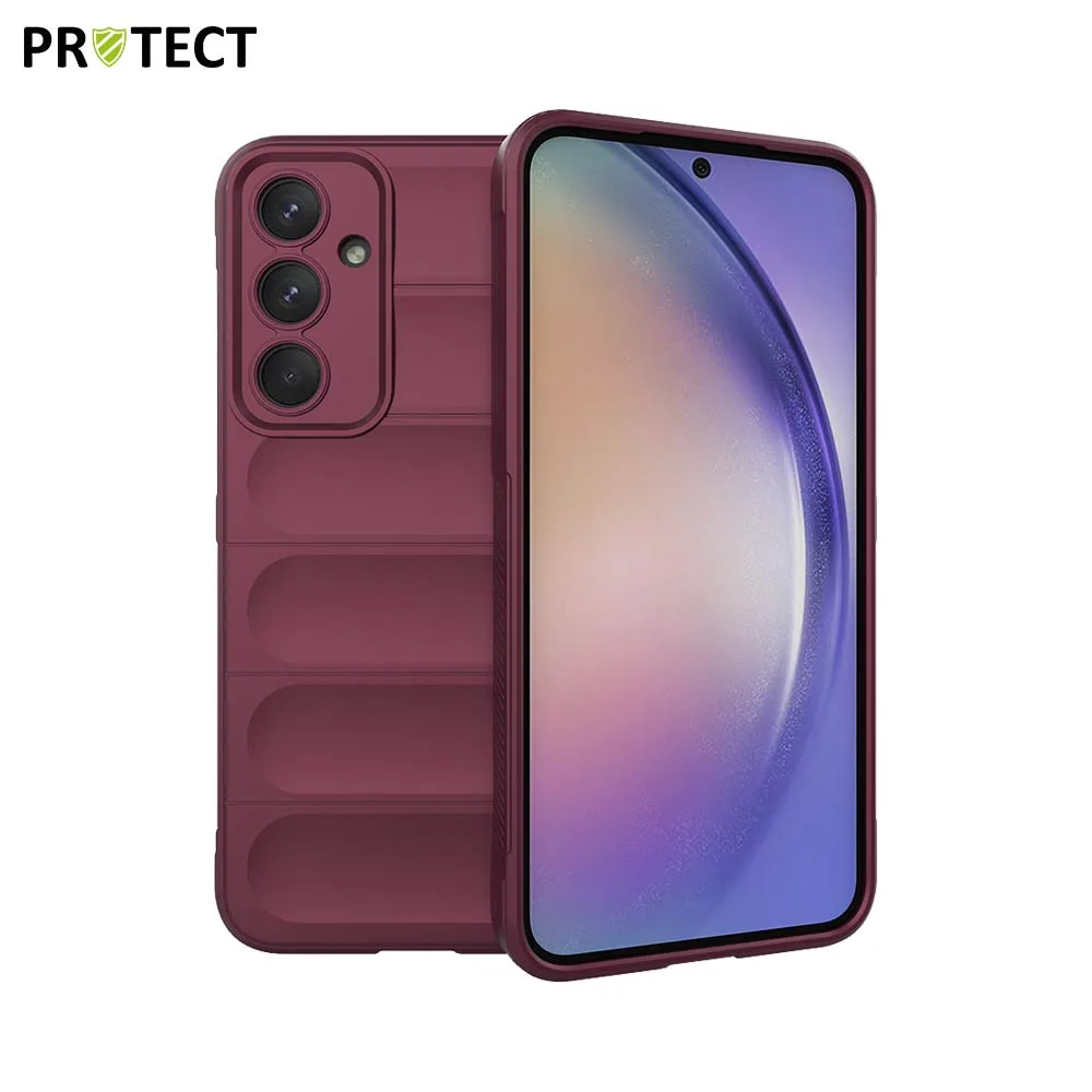 Coque de Protection IX008 PROTECT pour Samsung Galaxy A55 5G A556 Prune
