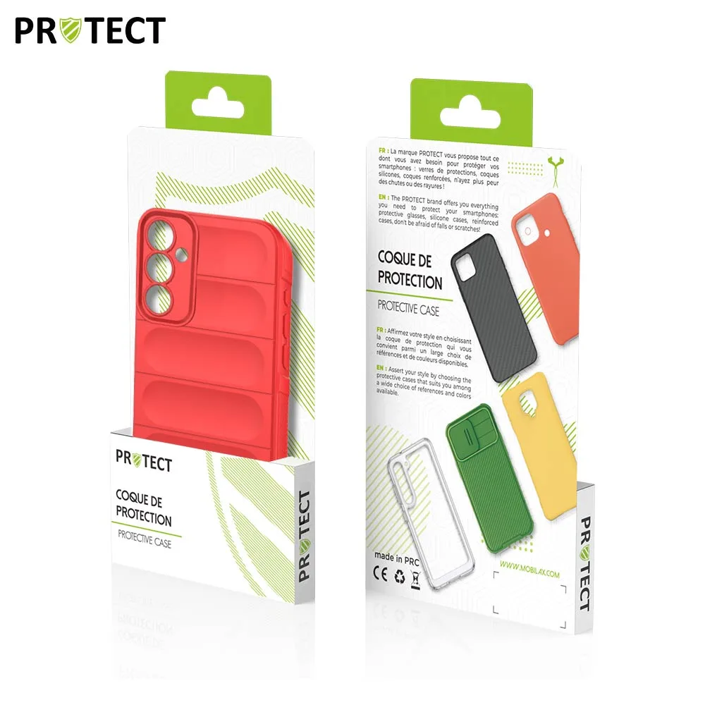 Coque de Protection IX008 PROTECT pour Samsung Galaxy A35 5G A356 Rouge — vue 2