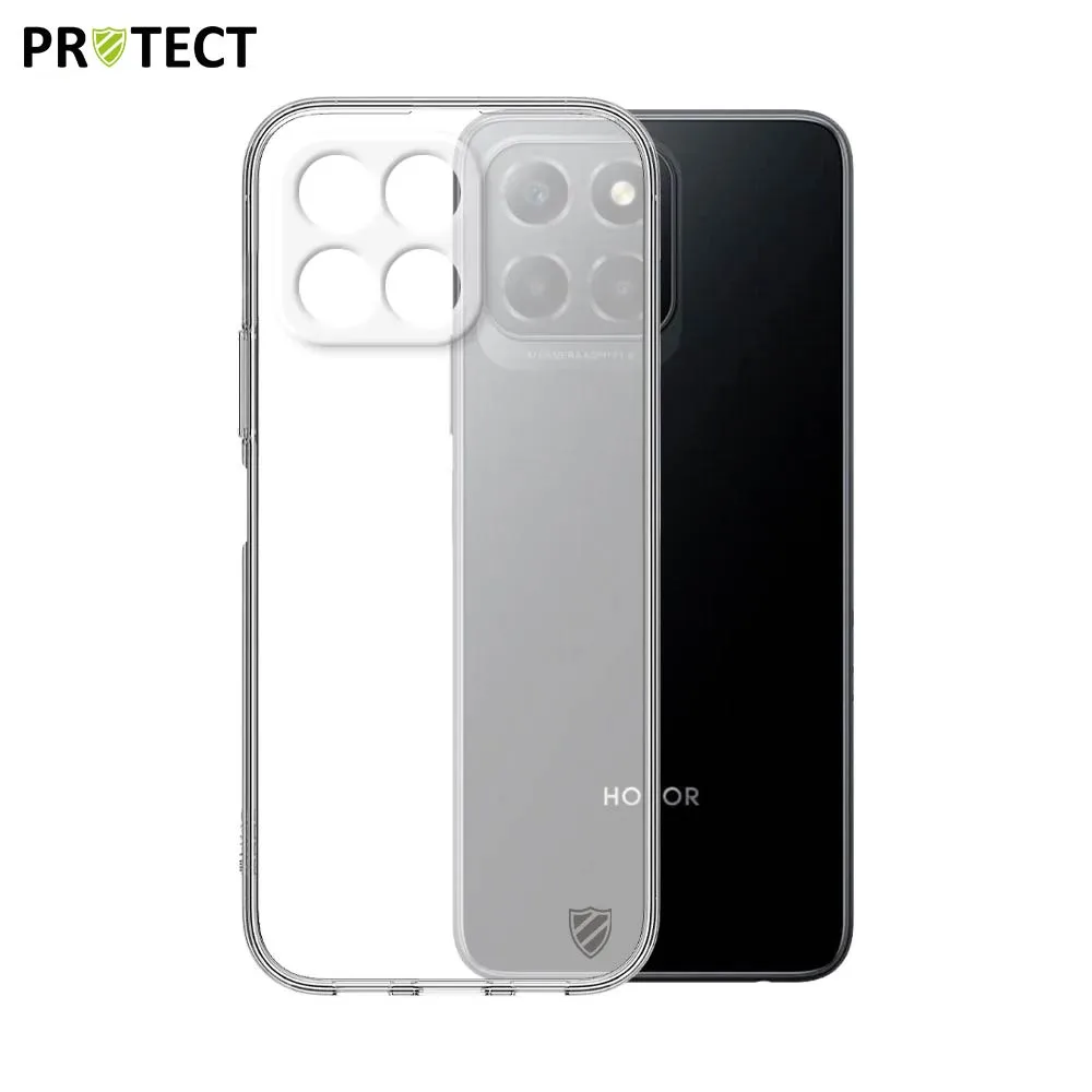 Coque Silicone PROTECT pour Honor X8 5G & 70 Lite Transparent