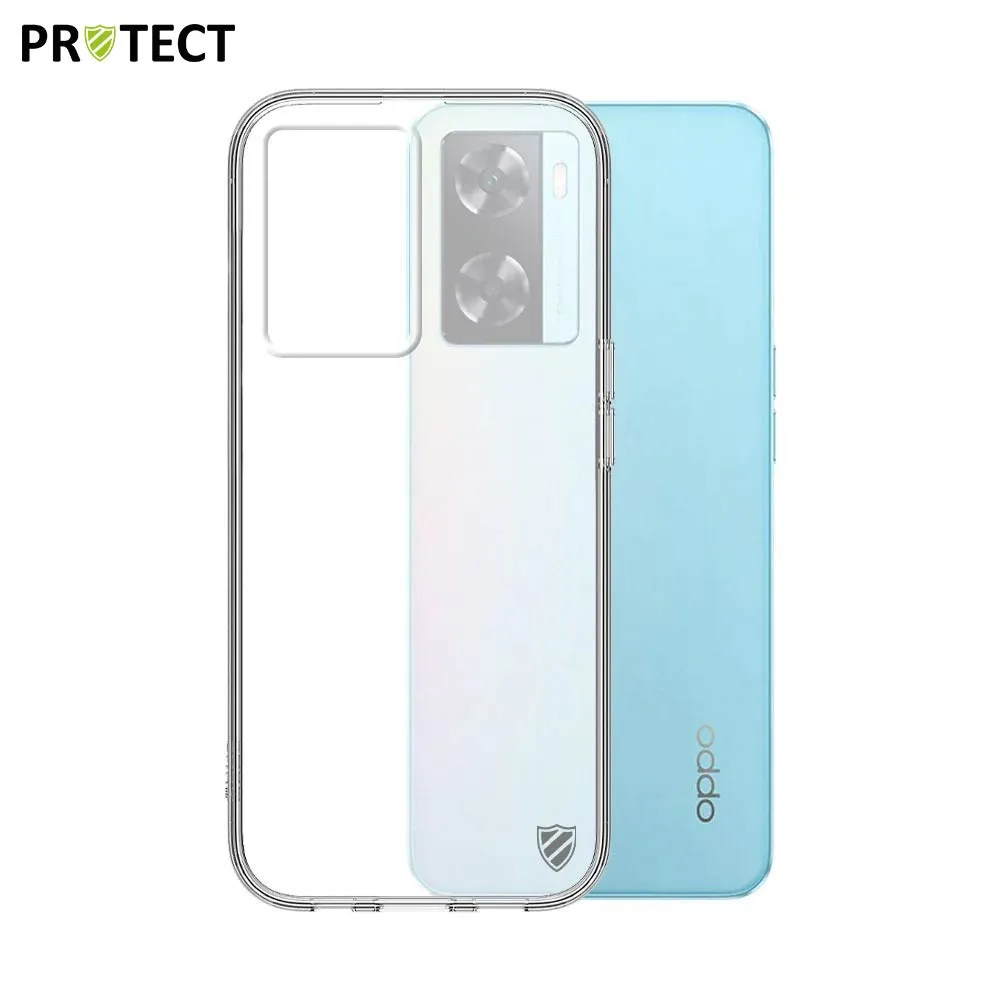 Coque Silicone PROTECT pour OPPO A57s 4G Transparent