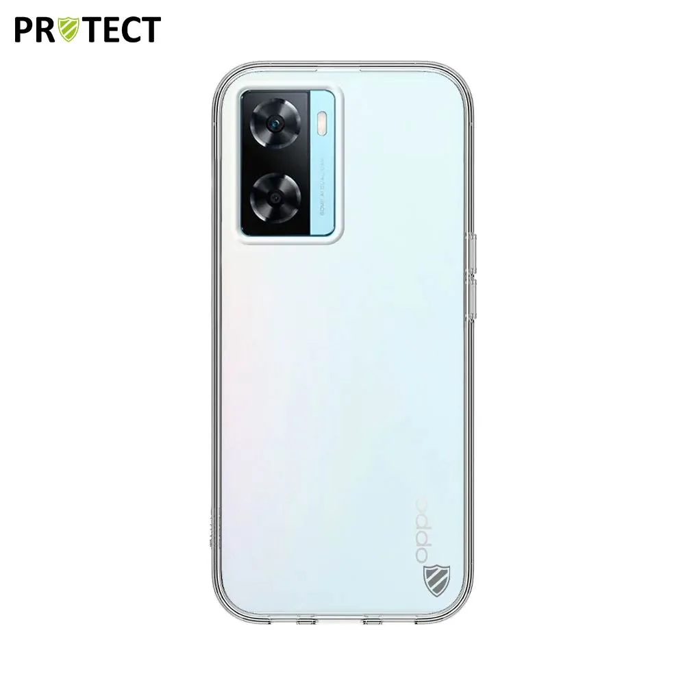 Coque Silicone PROTECT pour OPPO A57s 4G Transparent — vue 2