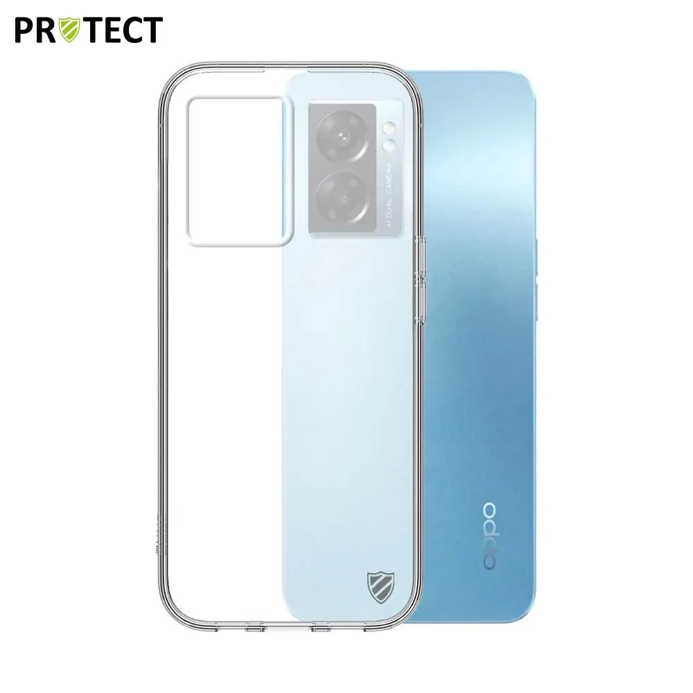 Coque Silicone PROTECT pour OPPO A77 5G, A57 (CPH2387) & A57s 4G Transparent