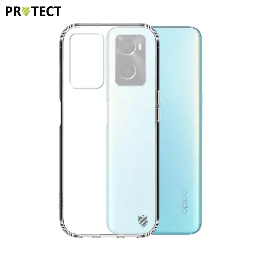 Coque Silicone PROTECT pour OPPO A76 4G & A96 4G Realme 9i Transparent