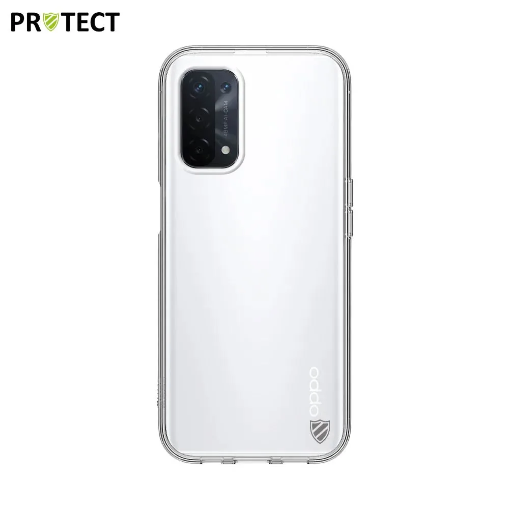 Coque Silicone PROTECT pour OPPO A74 5G & A54 5G Transparent — vue 2