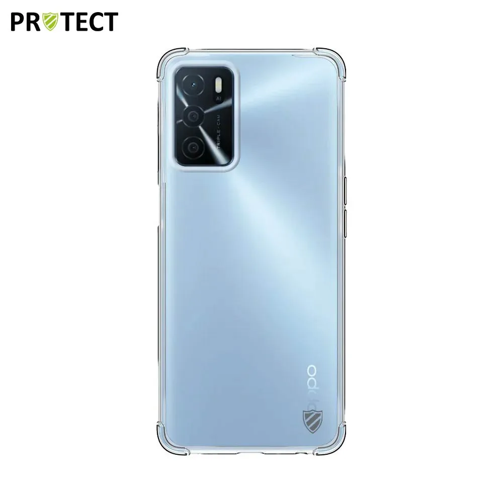 Coque Silicone Renforcée PROTECT pour OPPO A16 4G & A16s Transparent — vue 2