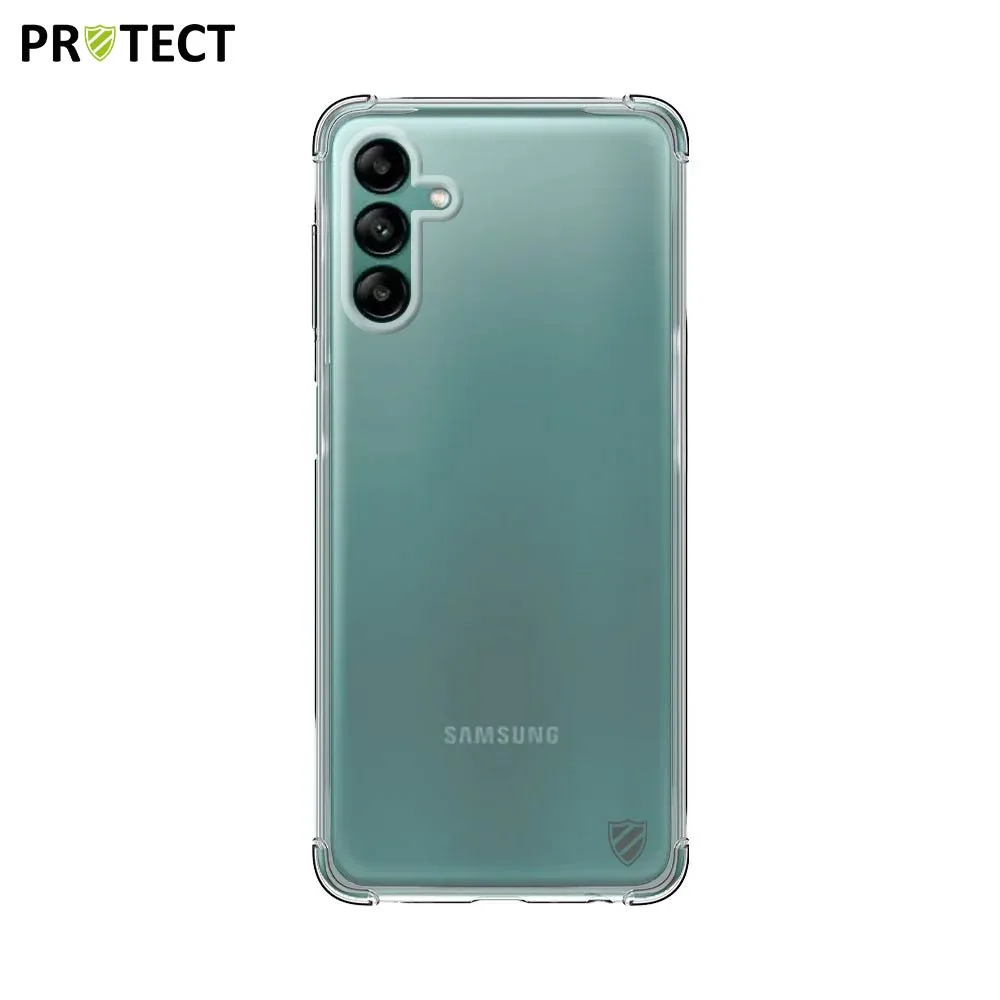 Coque Silicone Renforcée PROTECT pour Samsung Galaxy A04s A047F Transparent — vue 2