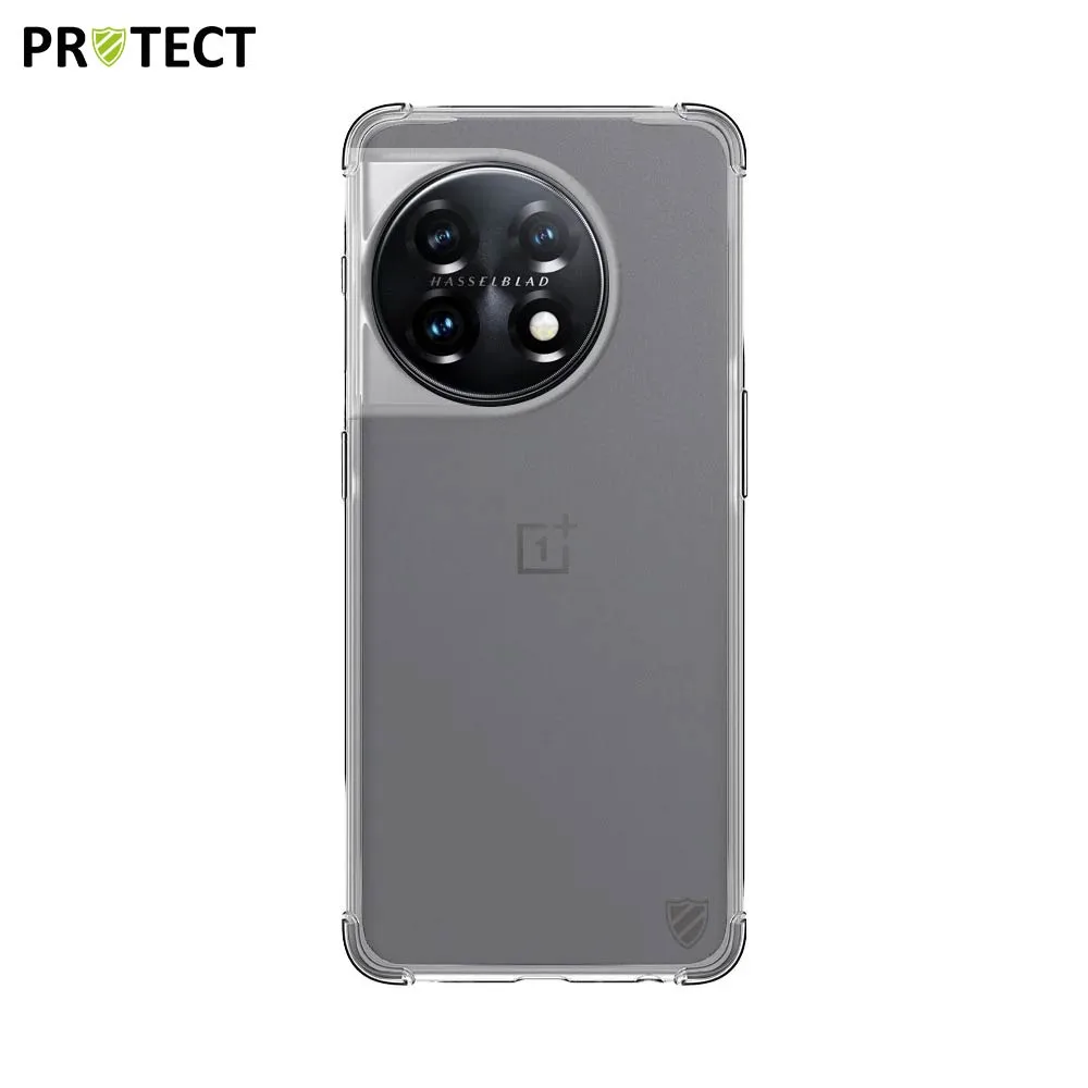 Coque Silicone Renforcée PROTECT pour OnePlus 11 5G Transparent — vue 2