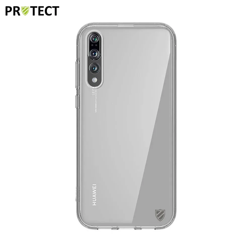 Coque Silicone PROTECT pour Huawei P20 Pro Transparent — vue 2