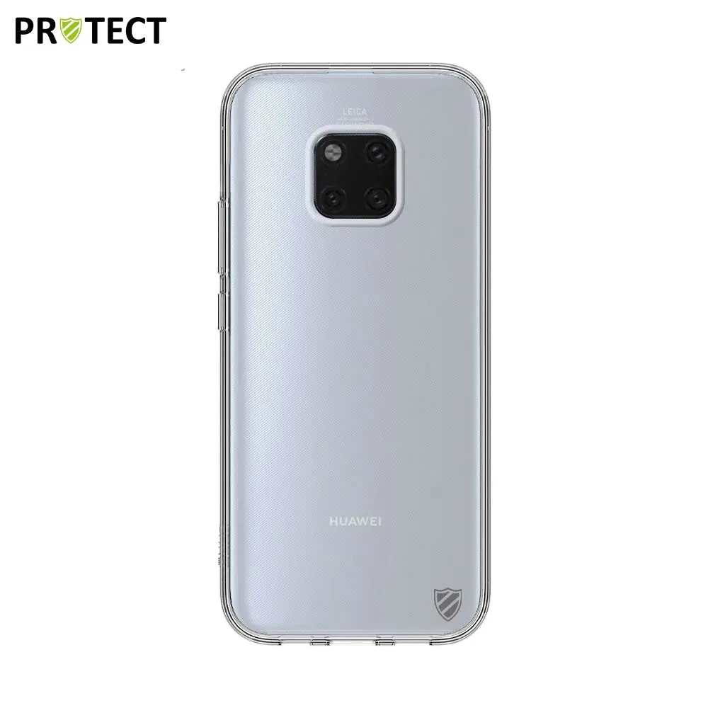 Coque Silicone PROTECT pour Huawei Mate 20 Pro Transparent — vue 2