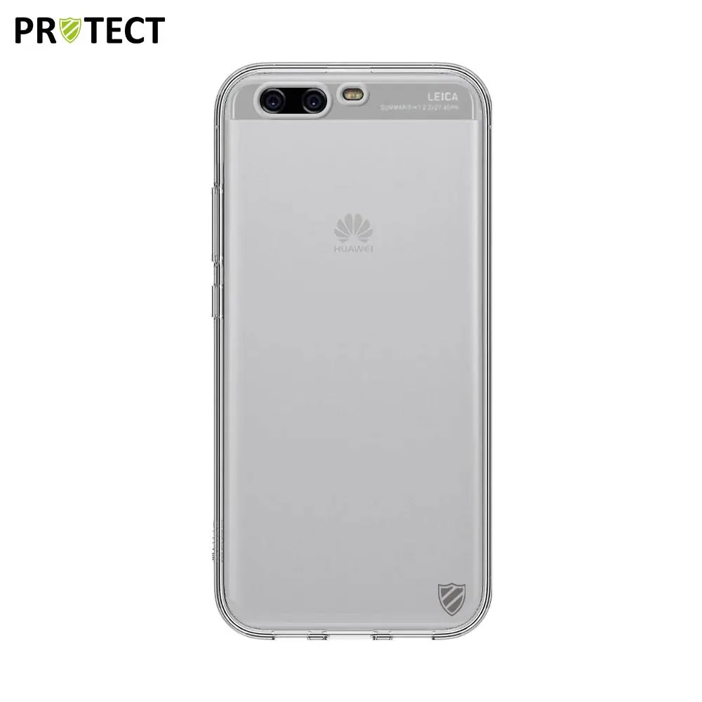Coque Silicone PROTECT pour Huawei P10 Transparent — vue 2