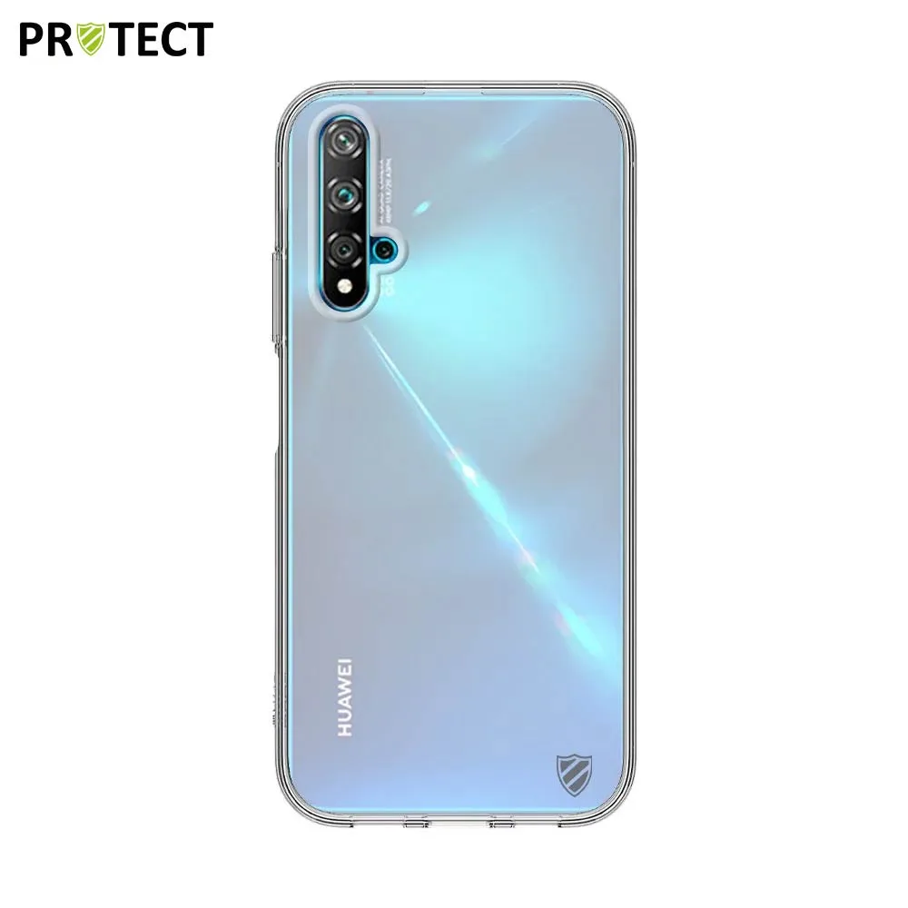 Coque Silicone PROTECT pour Huawei Nova 5T Transparent — vue 2