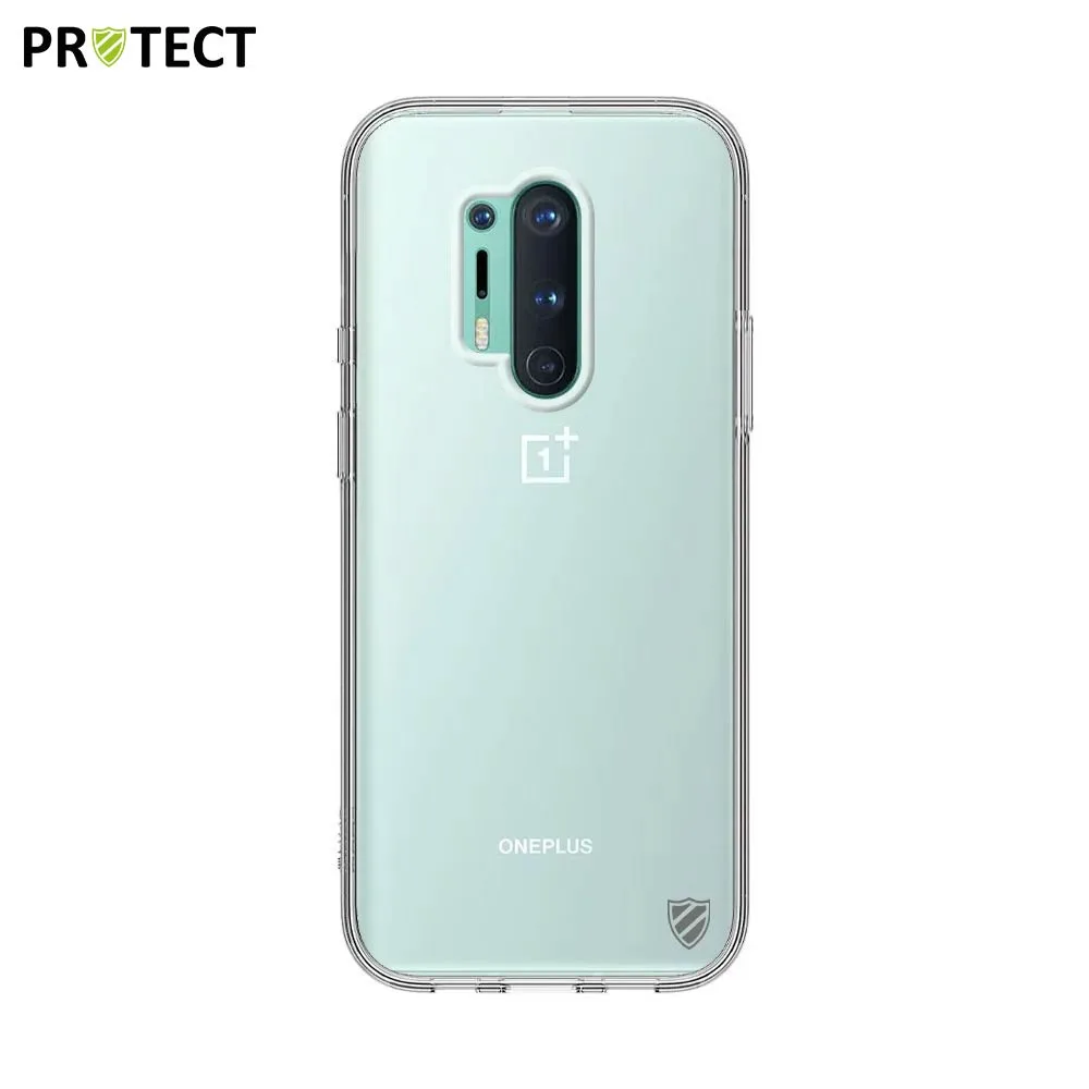 Coque Silicone PROTECT pour OnePlus 8 Transparent — vue 2