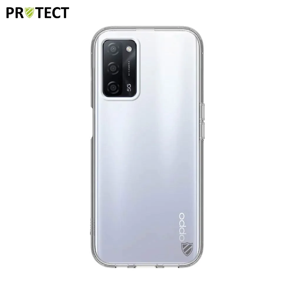 Coque Silicone PROTECT pour OPPO A53s 2020 Transparent — vue 2
