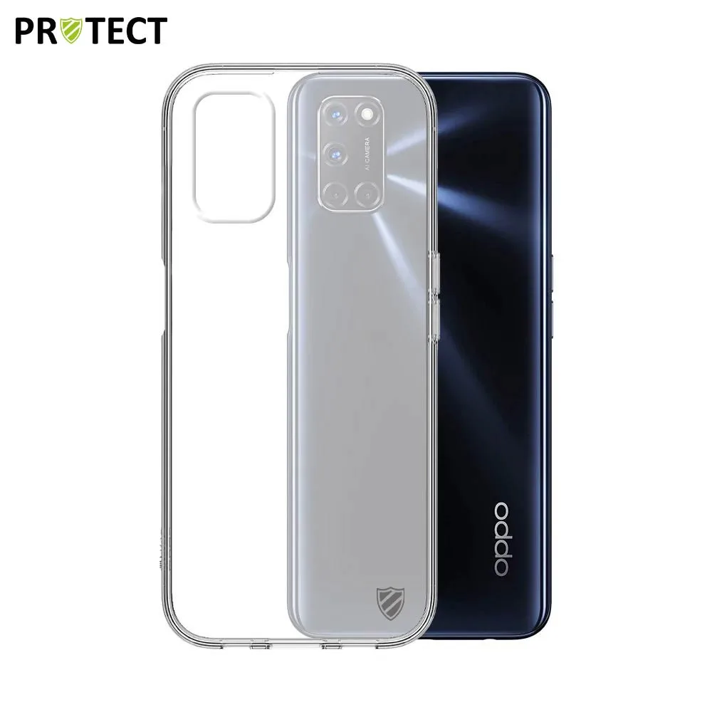 Coque Silicone PROTECT pour OPPO A72 4G, A52 4G & A92 4G Transparent