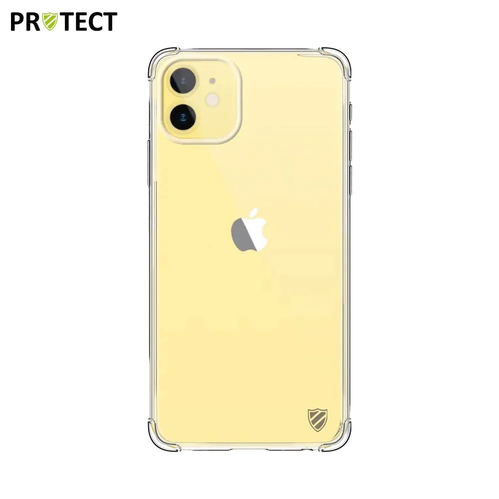 Coque Silicone Renforcée PROTECT pour Apple iPhone 11 Transparent — vue 2
