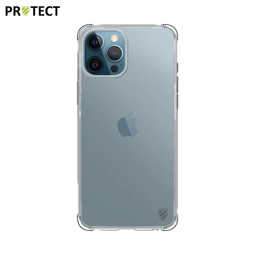 Coque Silicone Renforcée PROTECT pour Apple iPhone 12 Pro Max Transparent — vue 2