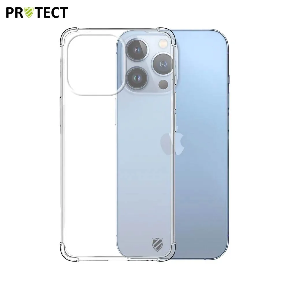 Coque Silicone Renforcée PROTECT pour Apple iPhone 13 Pro Transparent