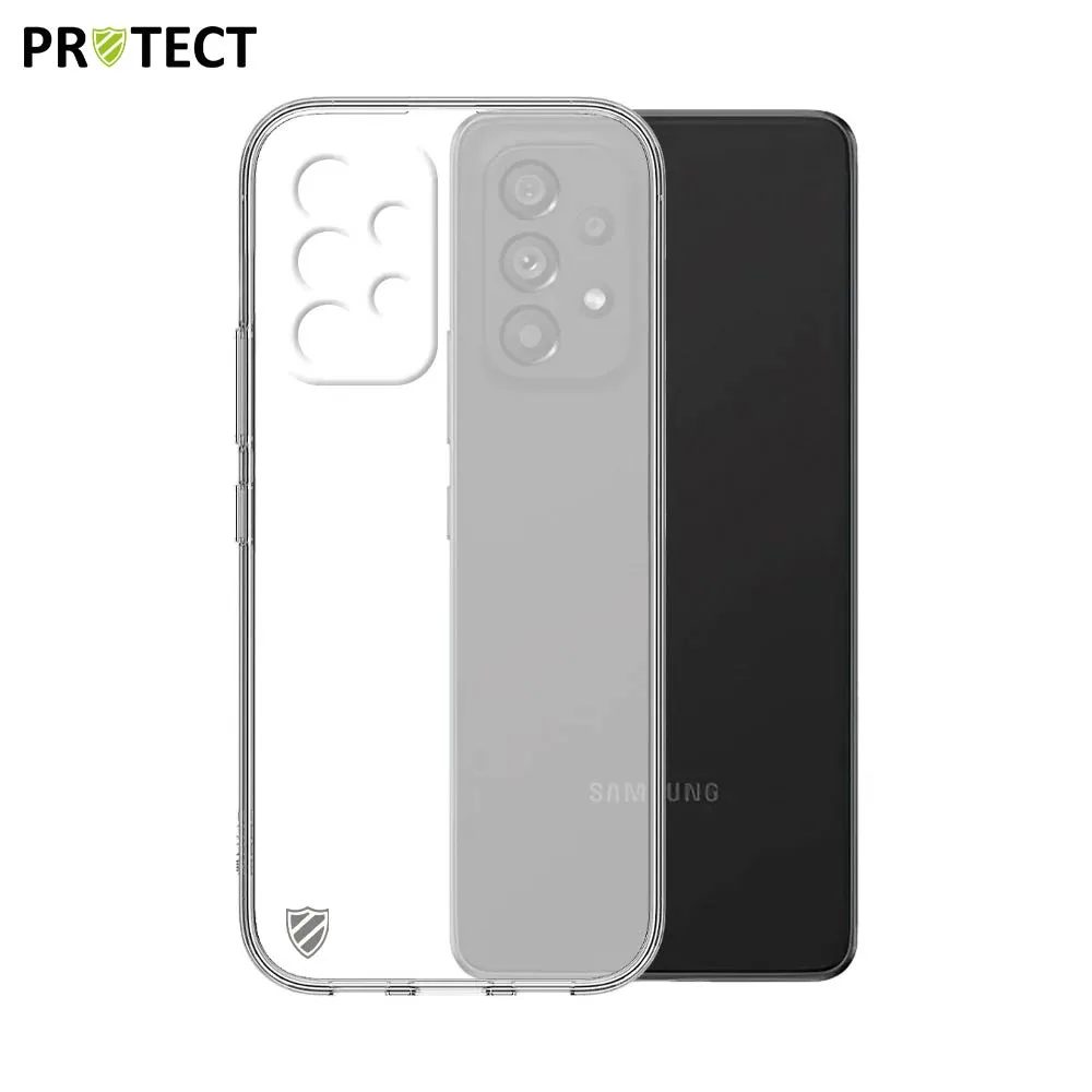 Coque Silicone PROTECT pour Samsung Galaxy A53 5G A536 Transparent