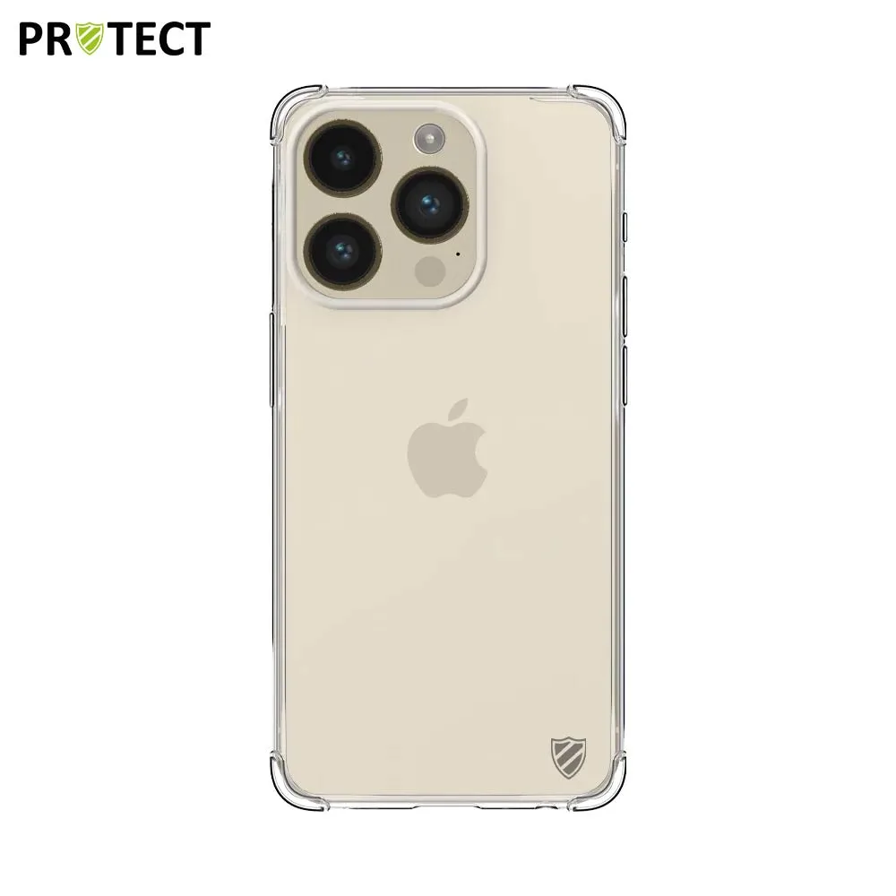 Coque Silicone Renforcée PROTECT pour Apple iPhone 14 Pro Transparent — vue 2